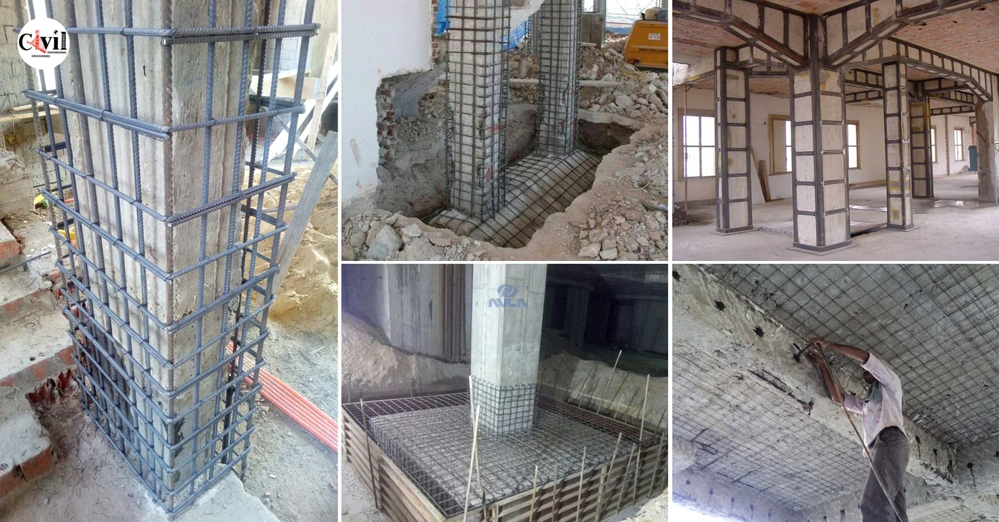Structural retrofit work